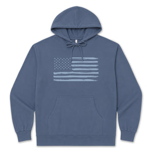 Peppers Blue Flag Pullover Hoodie