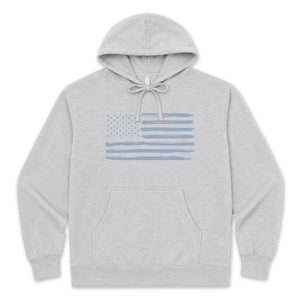 Peppers Blue Flag Pullover Hoodie