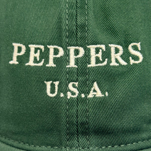 Peppers Logo Hat (dark green)