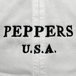 Peppers Logo Hat (white)