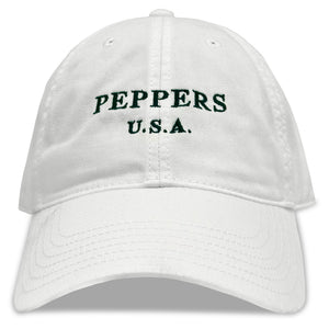 Peppers Logo Hat (white)