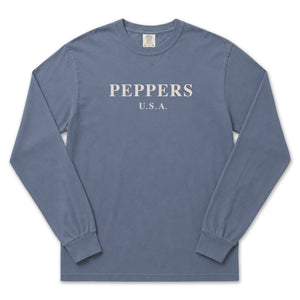 Peppers Logo Long Sleeve T-Shirt