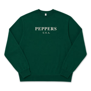 Peppers Logo Pullover Crew