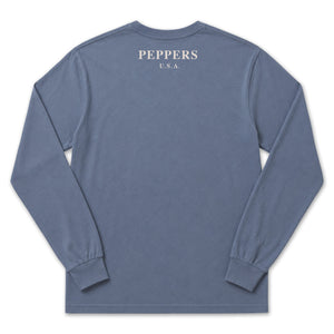 Peppers Tan Flag Long Sleeve T