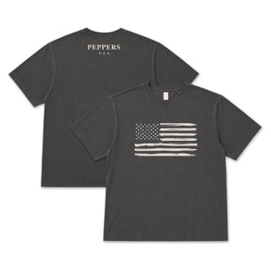 Peppers Tan Flag Women's T
