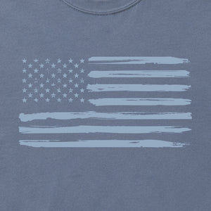 Peppers Blue Flag Long Sleeve T-Shirt