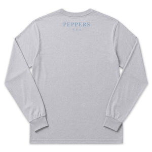 Peppers Blue Flag Long Sleeve T-Shirt