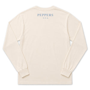 Peppers Blue Flag Long Sleeve T-Shirt