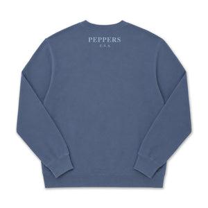 Peppers Blue Flag Pullover Crew