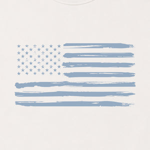 Peppers Blue Flag Pullover Crew