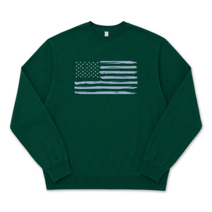 Peppers Blue Flag Pullover Crew