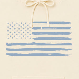 Peppers Blue Flag Pullover Hoodie