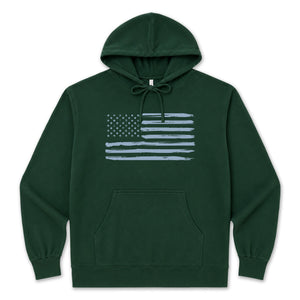 Peppers Blue Flag Pullover Hoodie