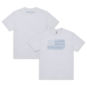 Peppers Blue Flag T-Shirt
