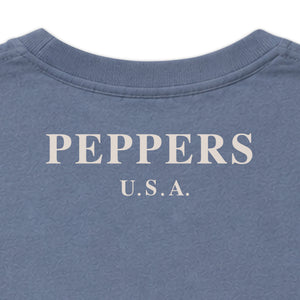 Peppers Tan Flag Long Sleeve T