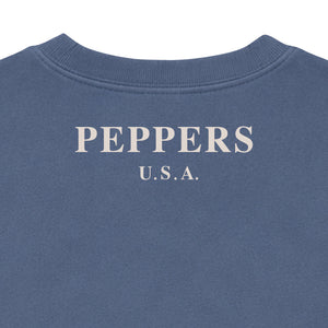 Peppers Tan Flag Pullover Crew
