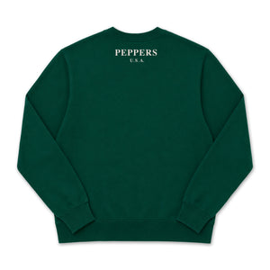 Peppers Tan Flag Pullover Crew