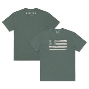Peppers Tan Flag T-Shirt