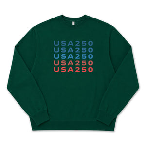 USA 250 Pullover Crew