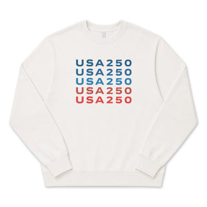 USA 250 Pullover Crew